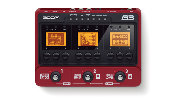 Review of Zoom B3 & MS60 Bass FX