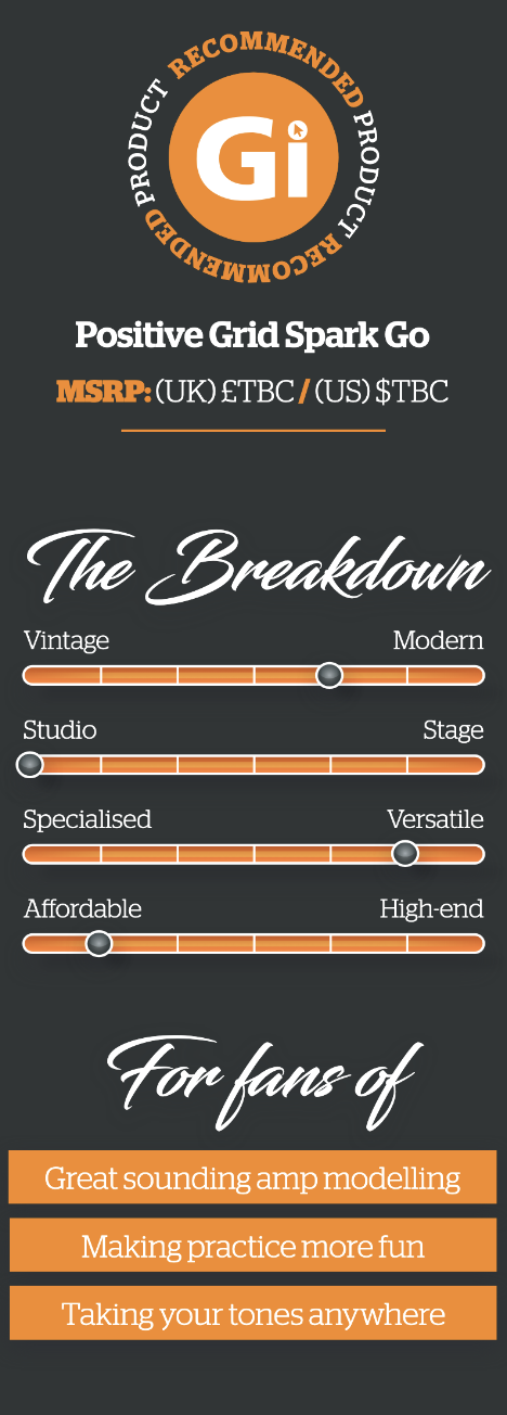 Positive Grid Spark Go  Review - Guitar Interactive Magazine
